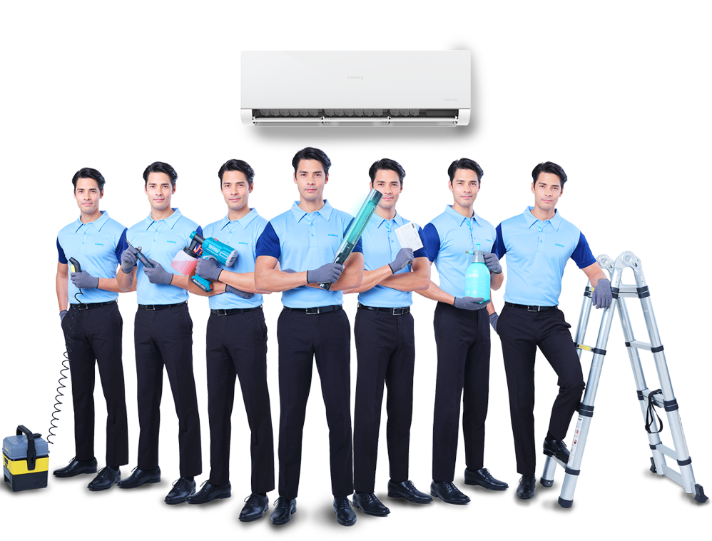 7-step air conditioner care service