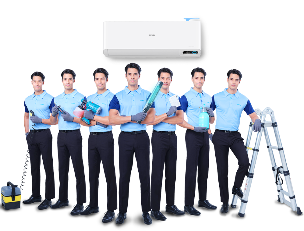 7-step air conditioner care service
